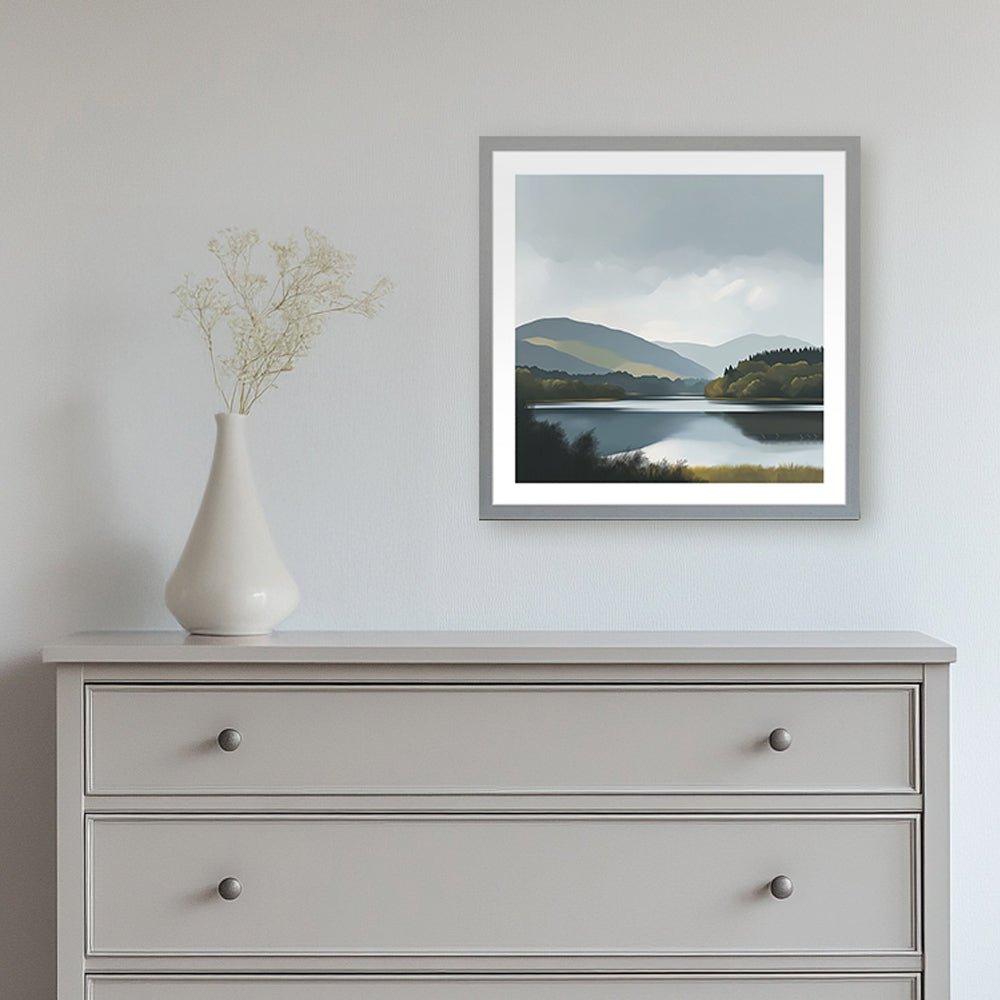 Evening Light Over Windermere
