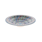 Extra Large Hand Made Serving Bowl, Rainbow