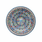 Extra Large Hand Made Serving Bowl, Rainbow