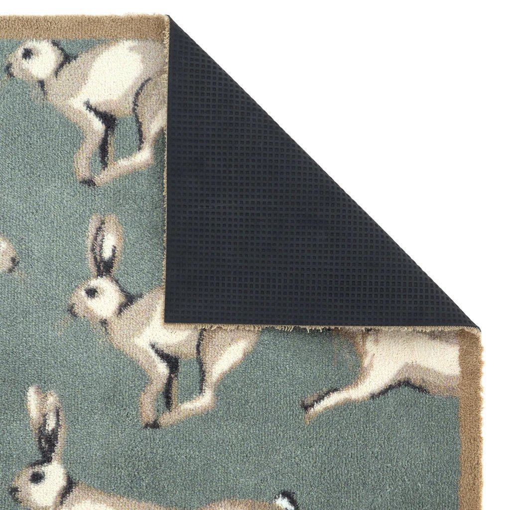 Farmhouse Hares Washable Doormat - Angela Reed - 