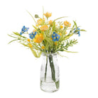 Faux Buttercup and Gyp in a Milk Bottle