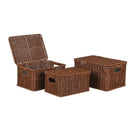 Faux Rattan Basket Large,Medium,Small