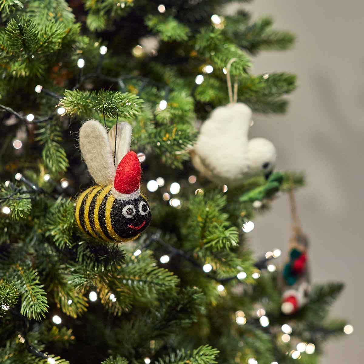 Felt Bumble Bee Decoration