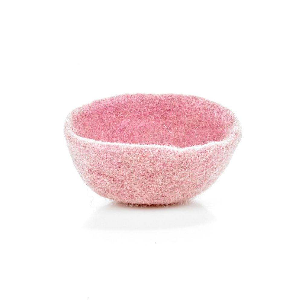 Felt Colourful Trinket Dish, Assorted