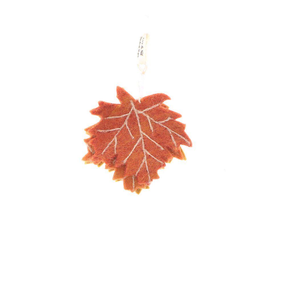 Felt Maple Leaves Bunch - Angela Reed - 