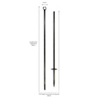 Festoon Support Pole