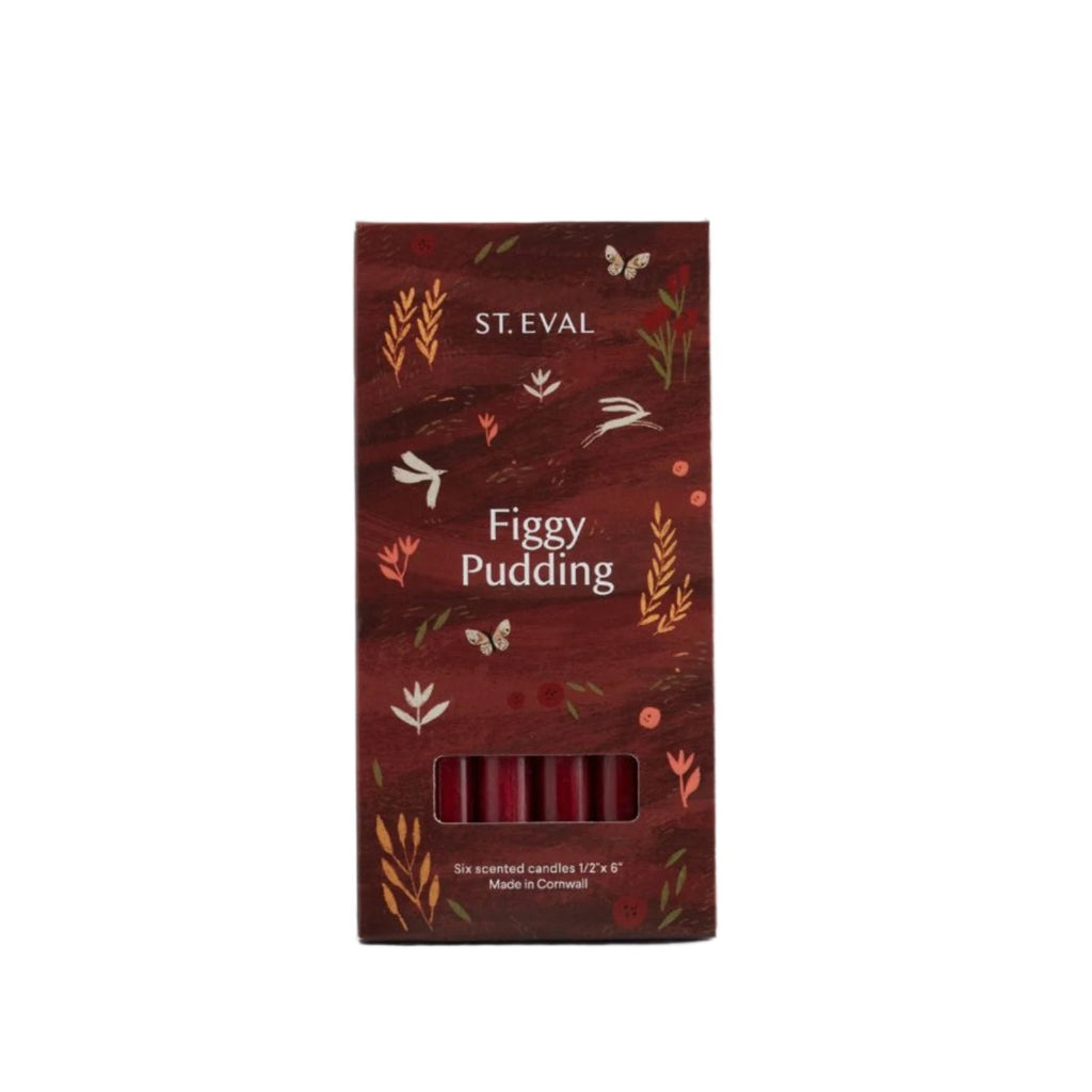 Figgy Pudding Mini Candles - Angela Reed - Christmas Decorations