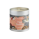 Figgy Pudding Scented Christmas Tin Candle
