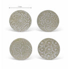 Fiskardo Coasters, Set of 4 in Clay