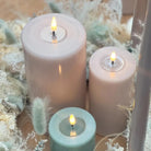 Flameless LED Rose Candle 7.5 x 10cm (3 x 4"),7.5 x 12cm (3 x 5"),7.5 x 15cm (3 x 6"),10 x 15cm (4 x 6")