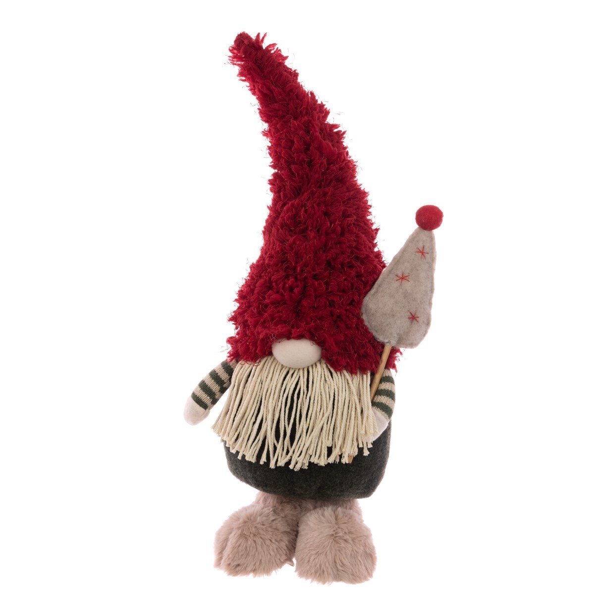 Fluffy Hat Gonk with Tree