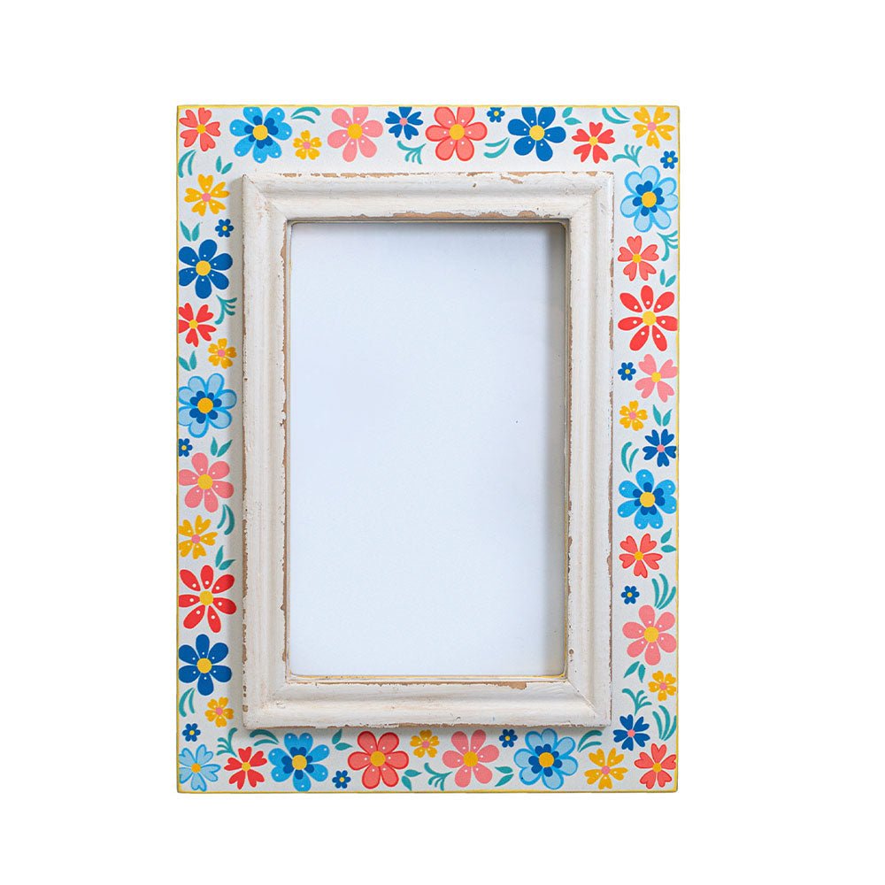 Folk Floral Photo Frame - Angela Reed - 