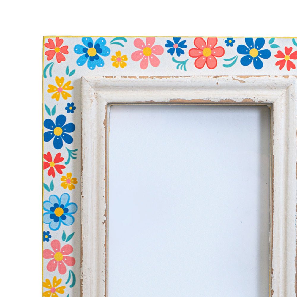 Folk Floral Photo Frame - Angela Reed - 