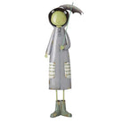 Frogs Sculpture with an Umbrella