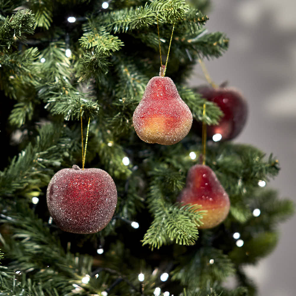 Frosted Fruit Picks, Assorted
