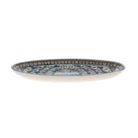 Giant Hand Made Oval Dish, Rainbow