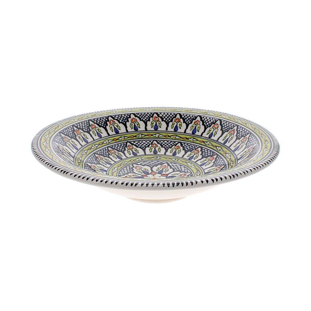 Giant Hand Made Serving Bowl, Pistachio