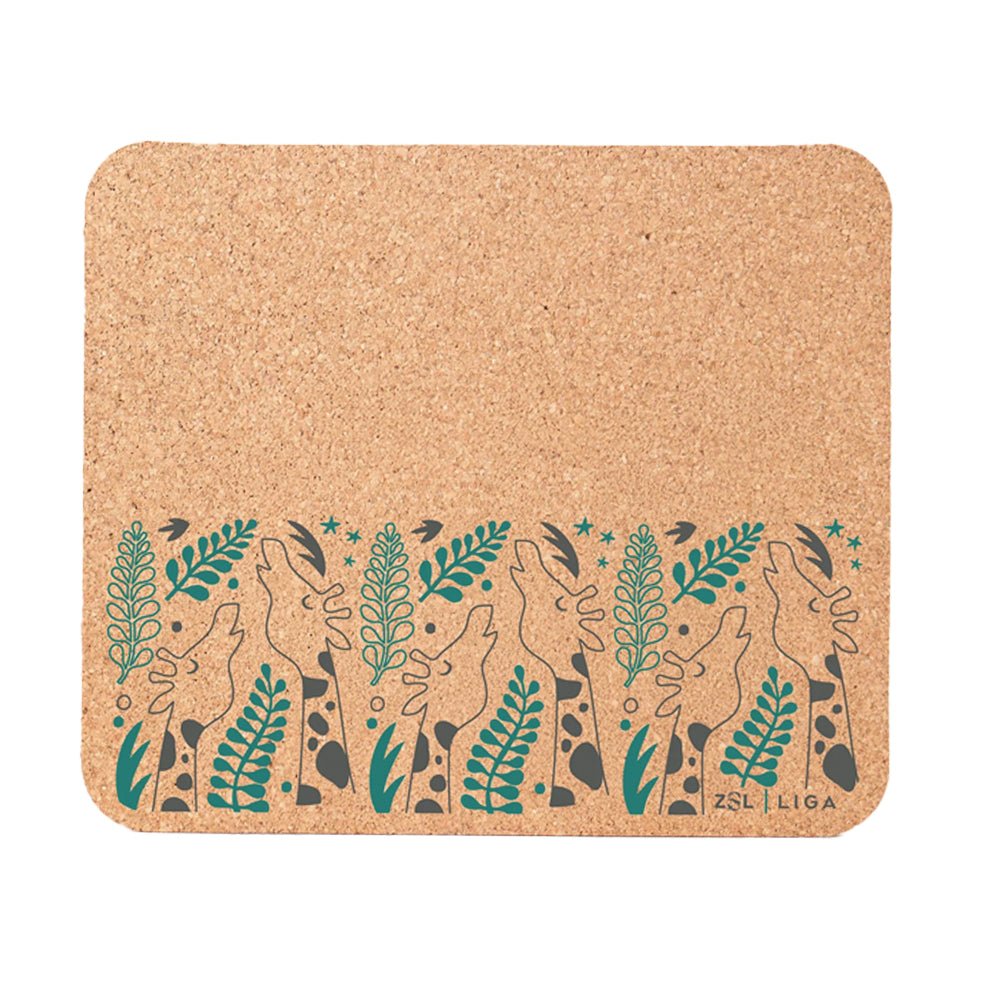 Giraffes Cork Placemats - Angela Reed - 