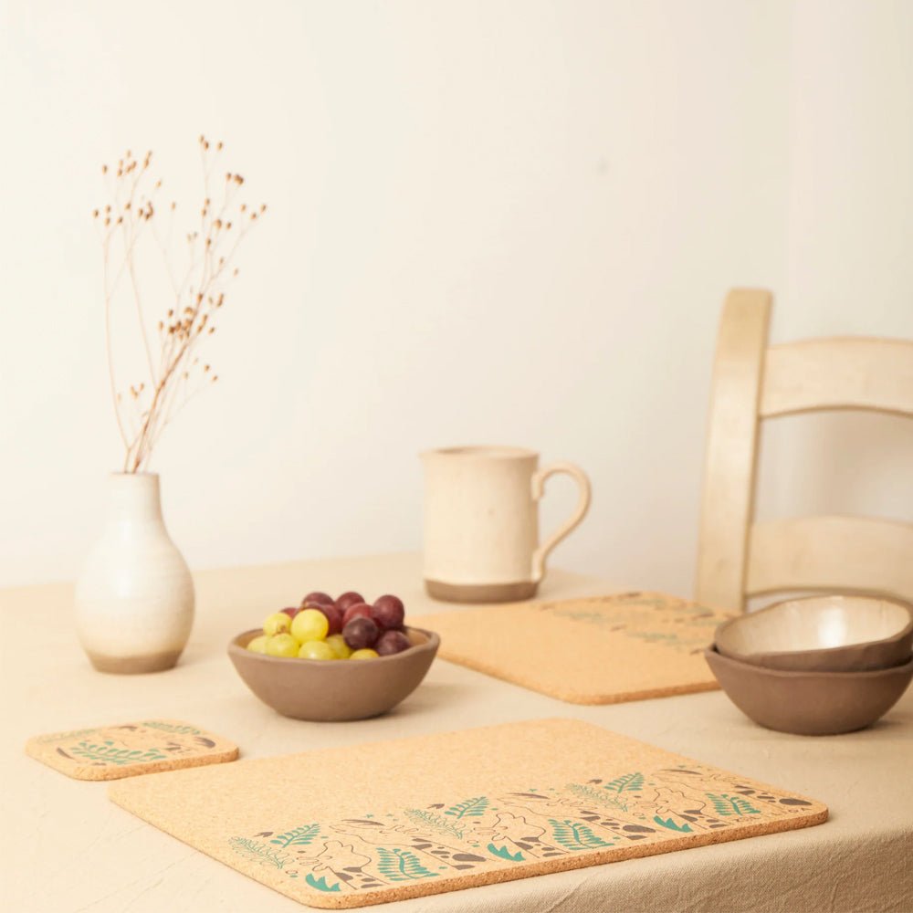 Giraffes Cork Placemats - Angela Reed - 