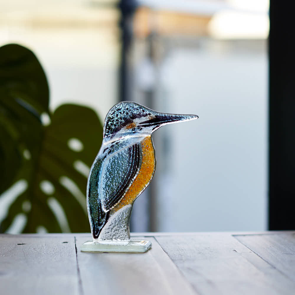 Glass Kingfisher - Angela Reed - 