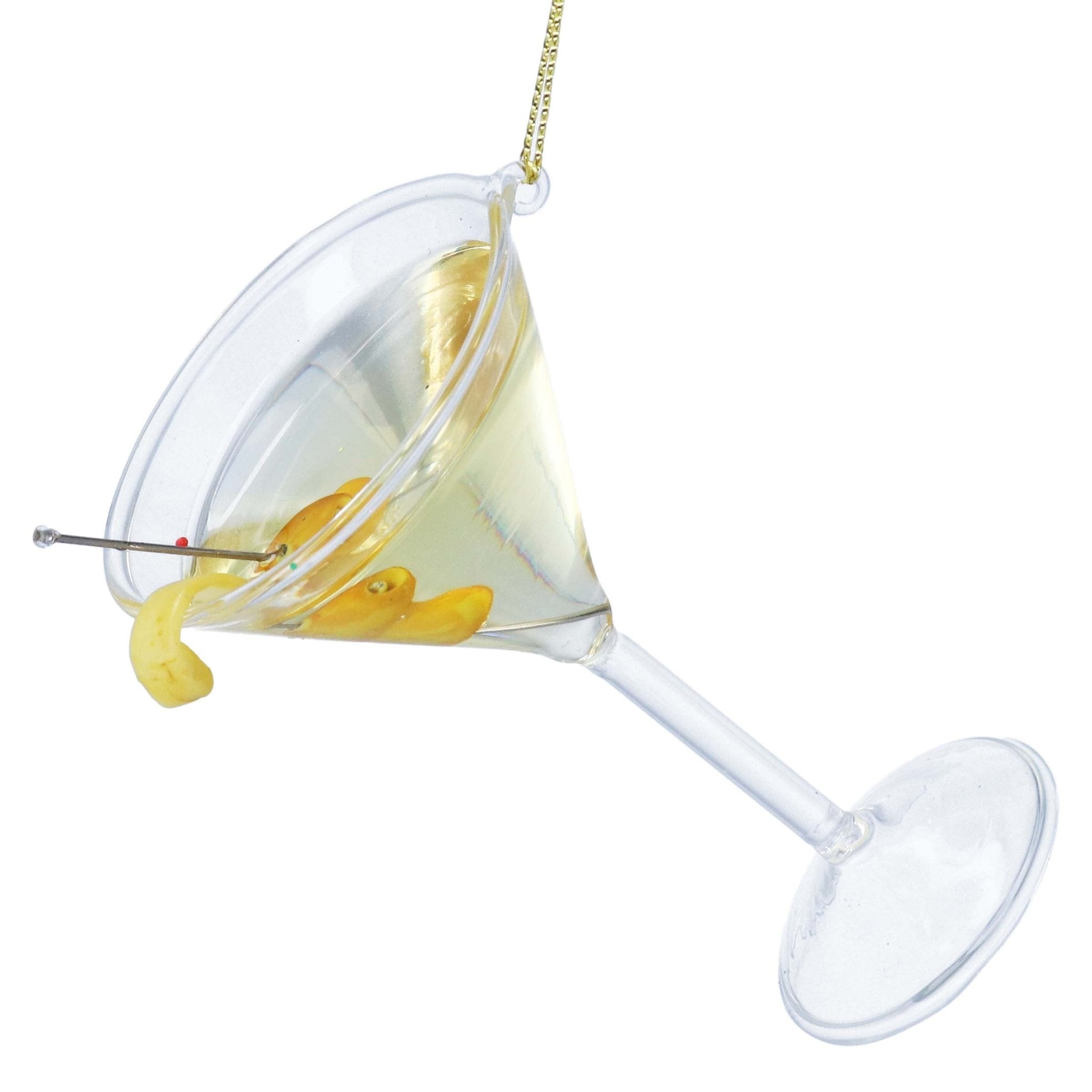 Glass Martini Bauble