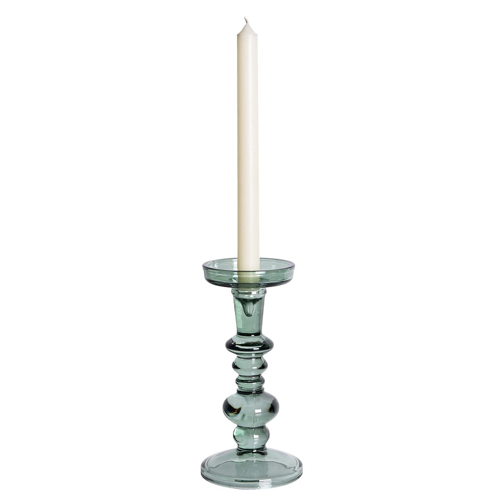 Glass Shaped Candle Holder