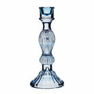 Glass Vintage Candleholder, Blue