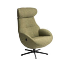Globe Fabric Swivel Recliner Chair - Angela Reed - 