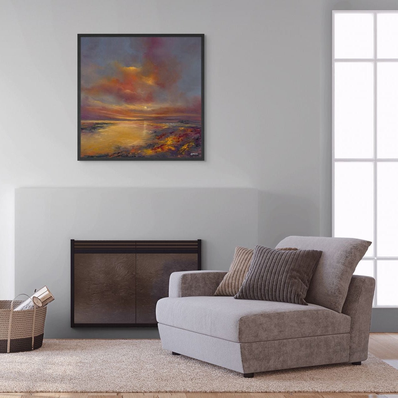 Golden Hour Sunset - Angela Reed - 