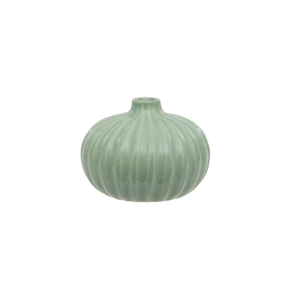 Green Bud Vase, Round - Angela Reed - 