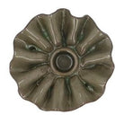 Green Frill Candlestick