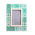 Green Mosaic Tile Photo Frame
