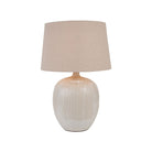 Greta Natural Textured Table Lamp