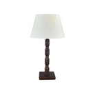 Gustav table lamp with natural shade