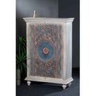 Hand Carved Indian Cupboard