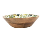 Handcrafted Mango Wood Bowl, Olives