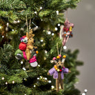 Handmade Felt Comet the Reindeer Hanging Christmas Decoration