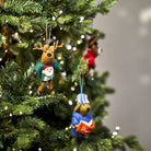 Handmade Felt Reindeer Hanging Christmas Decoration