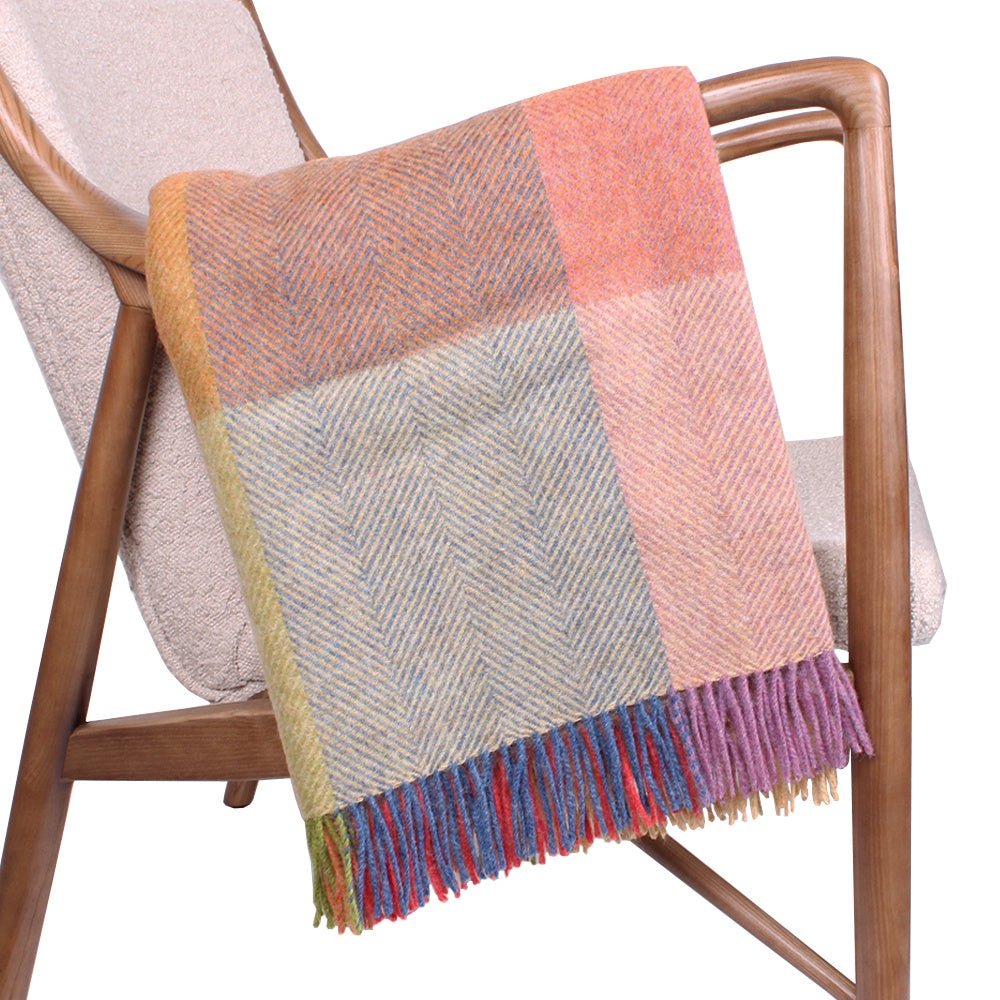 Harland Sunset Throw by Bronte - Angela Reed -