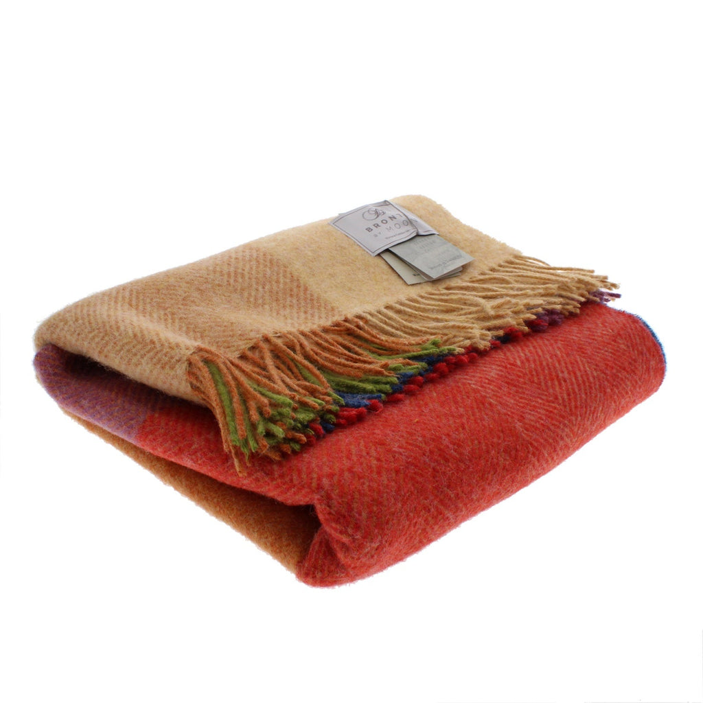 Harland Sunset Throw by Bronte - Angela Reed -