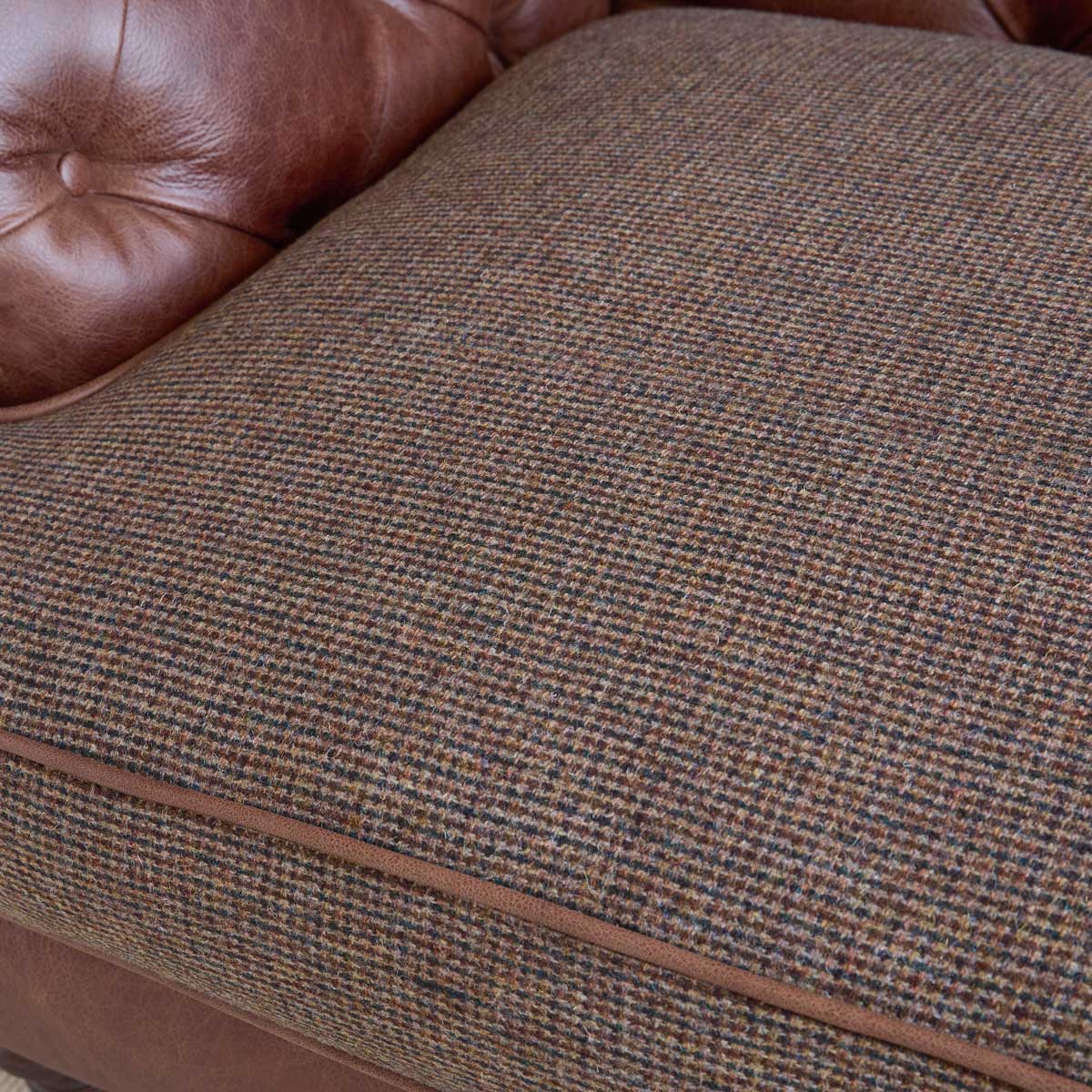 Harris Tweed Dalmore Sofa Midi (Large) / Autumn Leaves Brown / Bracken Herringbone,Midi (Large) / Autumn Leaves Brown / Cerulean Highland Herringbone,Midi (Large) / Autumn Leaves Brown / Heather,Midi (Large) / Autumn Leaves Brown / Loden Herringbone,Midi (Large) / Autumn Leaves Brown / Peat Herringbone,Midi (Large) / Autumn Leaves Brown / Willow Herringbone,Midi (Large) / Autumn Leaves Brown / Winter Check,Midi (Large) / Brompton Tan / Bracken Herringbone,Midi (Large) / Brompton Tan / Cerulean Highland Herr
