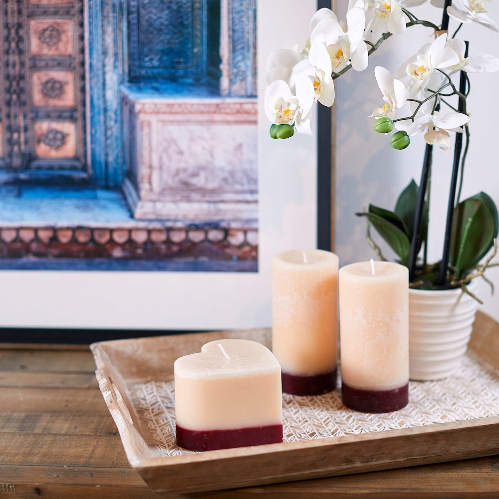 Heart Candle, Rose and Oud - Angela Reed -