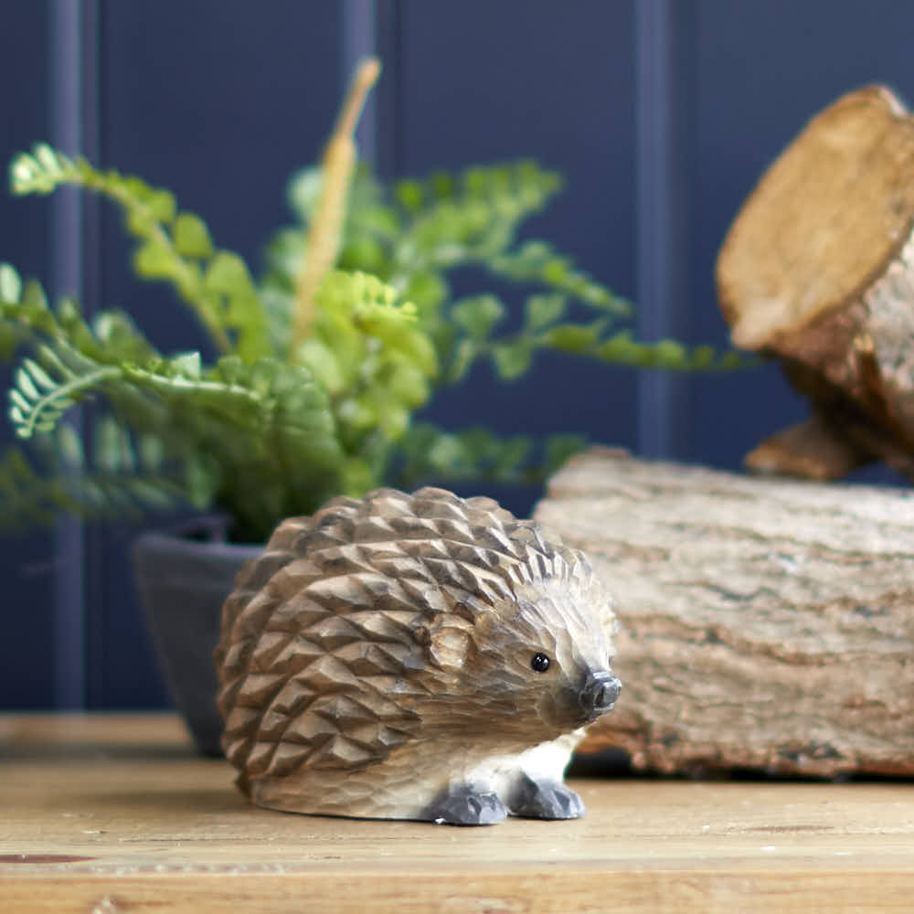 Hedgehog Carving - Angela Reed - 