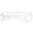 Henley Corner Sofa Large Corner Sofa / Lenora Malt