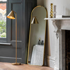 Holworth Narrow Arched Mirror, Gold
