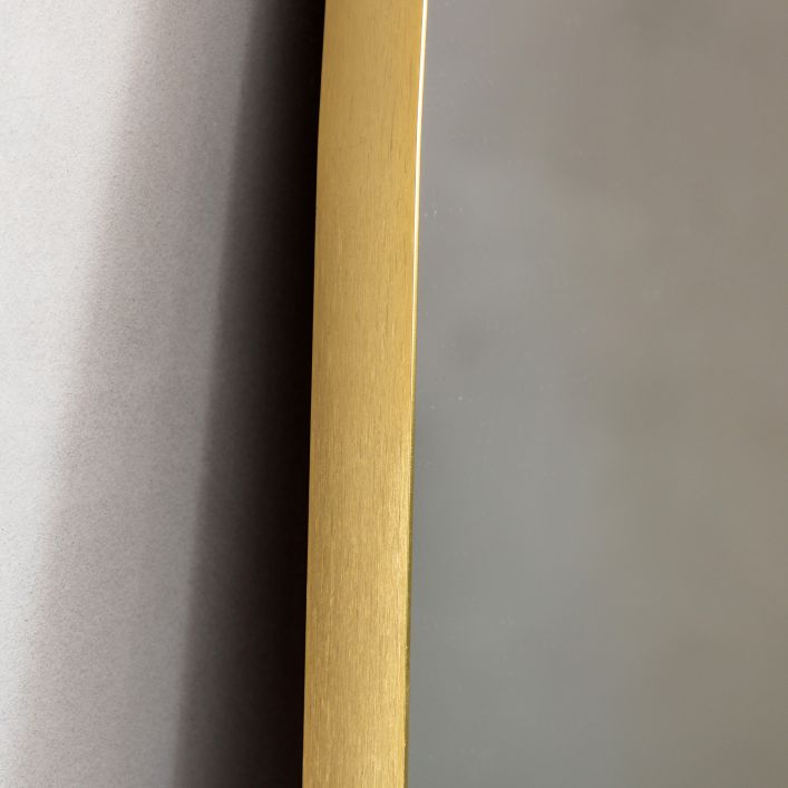 Holworth Shaped Mirror, Gold