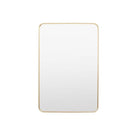 Holworth Small Rectangle Mirror, Gold