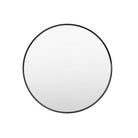 Holworth Small Round Mirror, Black