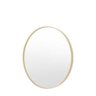 Holworth Small Round Mirror, Gold