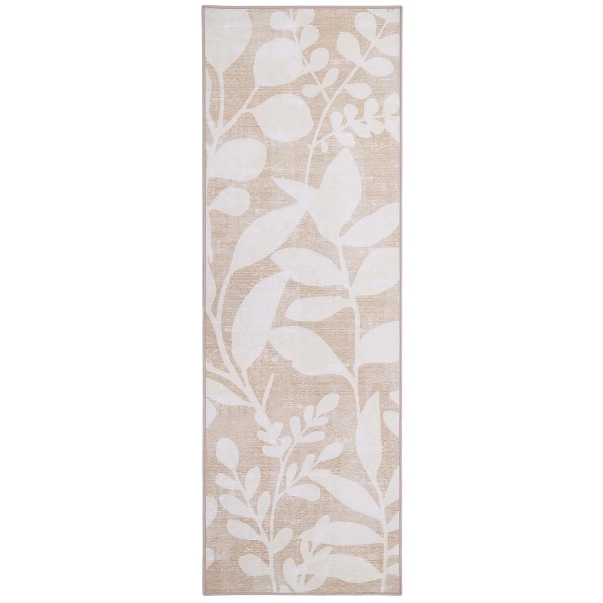 Hug Rug Eco - Washable Eden Leaves Natural Rug - Angela Reed - 